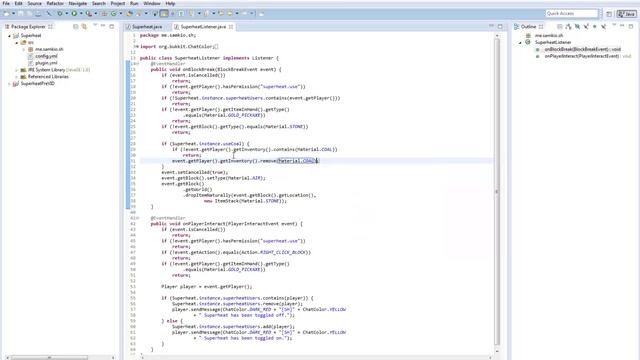 Bukkit Plugin Tutorial #5 "Adding a config" - WoopaGaming смотреть онлайн