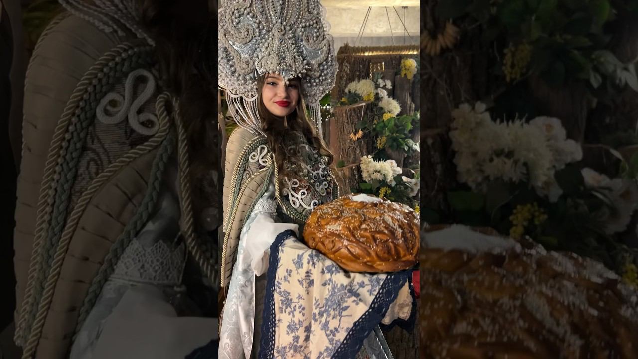 Встречаем дорогих гостей #welcomezona#хлебсоль#wedding#dinnershow смотреть онлайн