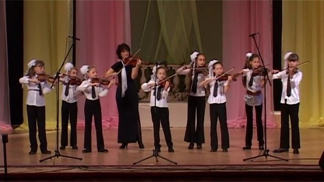 Ансамбль скрипачей "Концертинка" г.Керчь МШ №2 смотреть онлайн