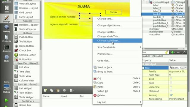 QT Creator: Cambiar color смотреть онлайн