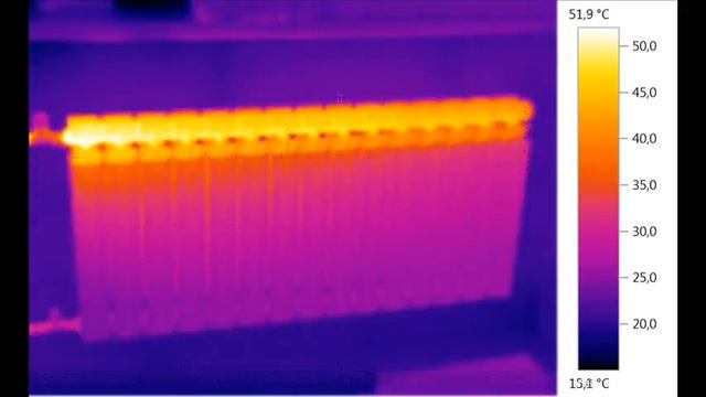 Распределение тепла в радиаторе. Снимки Тепловизора. Часть вторая смотреть онлайн