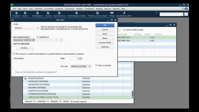 QuickBooks Attorneys Write Off Uncollectable Clients As Bad Debts смотреть онлайн