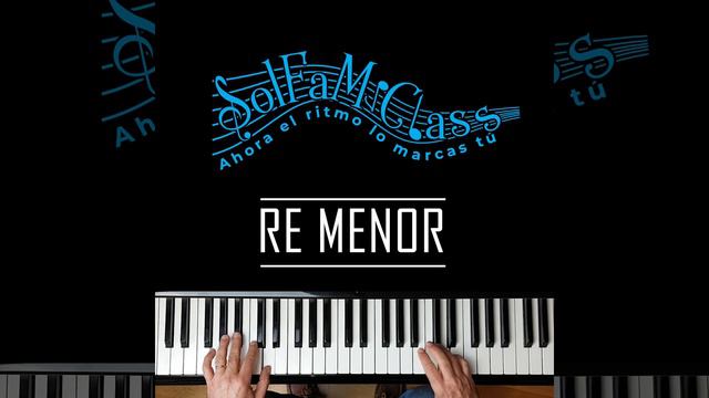 180 Escala en Piano Re Menor Natural Descendente 2 Octavas Mano Derecha+Izquierda смотреть онлайн