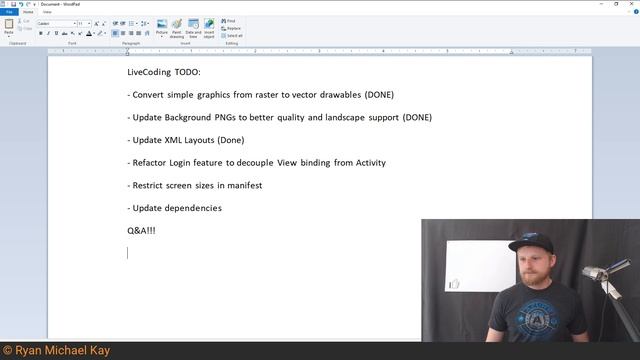 Java, Kotlin, Android, Software Architecture, Programming Livecoding + Q&A w/ Ryan #76 смотреть онлайн