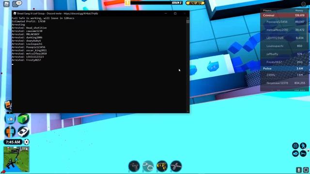 New Instant Auto Arrest Script For Jailbreak! (Infinite Money!) ROBLOX смотреть онлайн