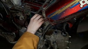 Замена блока воздушного фильтра (воздухана) на мопеде Дельта