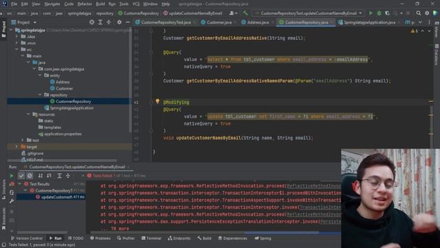 8. Spring Data JPA | @Transactional y @Modifying смотреть онлайн