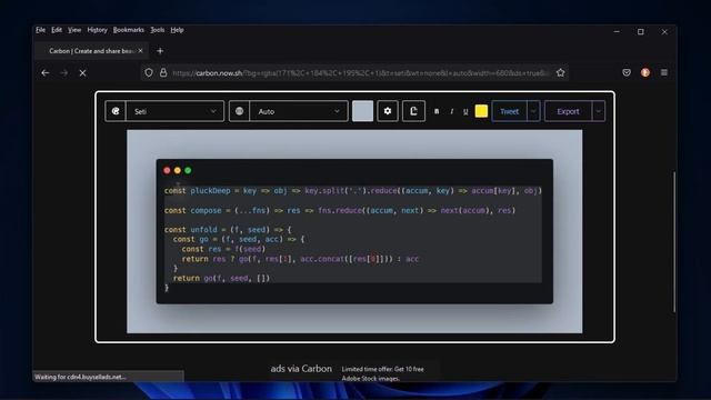 How to Create Beautiful Images of Your Code | Create Code Snippet Using Carbon & Ray.so ??? смотреть онлайн