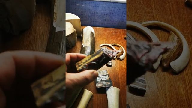 Холмогоры. Резьба по кости. Выбор материала смотреть онлайн