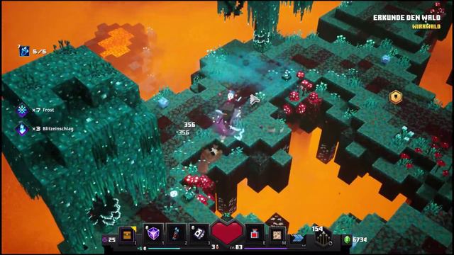 LET`S PLAY Minecraft Dungeons🏔️ [001][Blind][Deutsch][Flames of the Nether]: AB IN DIE HÖLLE! смотреть онлайн