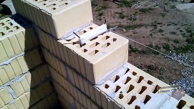 КАК НАТЯНУТЬ ШНУР ПРИЧАЛКУ ДЛЯ КЛАДКИ КИРПИЧА смотреть онлайн