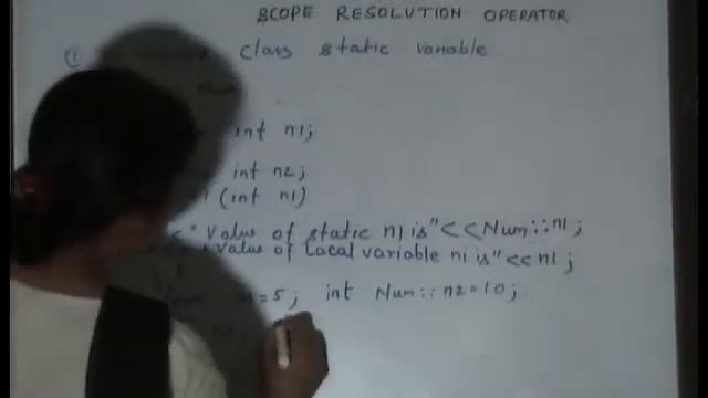 Static Data Member In C++| Use Of Scope Resolution Operator In C++| C++ Programming Tutorial |Part смотреть онлайн