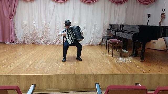 К. Черни Этюд, А.Ф.Мирек В день рождения. Исполняет Якимов Сергей МБОУДО "Фёдоровская ДШИ" смотреть онлайн