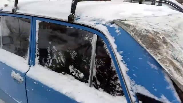 Как защитить машину от снега?