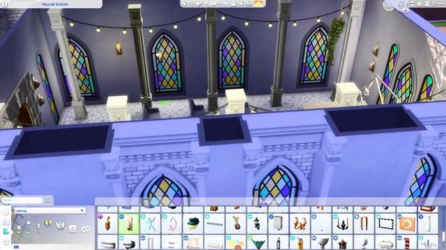 WHITE CHAPEL ? | The Sims 4: Speed build & Save file (NO CC) смотреть онлайн