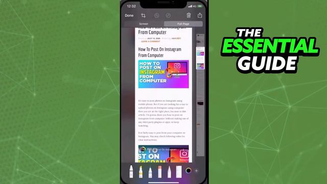 How To Screenshot Long Messages In Messenger IPhone (EASY) смотреть онлайн