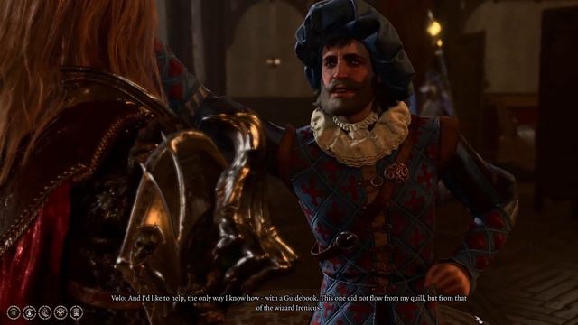 Baldur's Gate 3 - Volo Knows Durge Secret смотреть онлайн