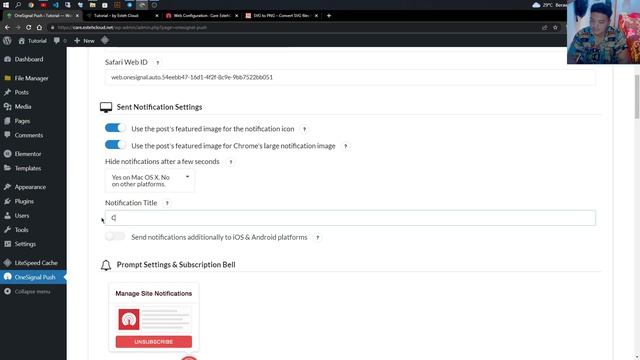 Tutorial atau Cara Memasang Web Push Notifications Menggunakan Plugin OneSignal dengan Sangat Mudah смотреть онлайн