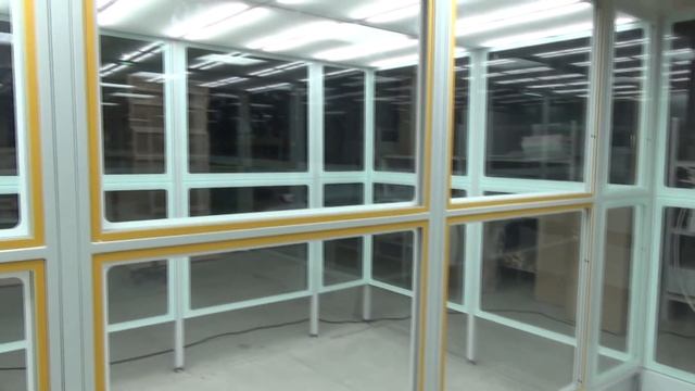 Комбинированная чистая зона, состоящая из тамбура и двух зон разного класса чистоты смотреть онлайн