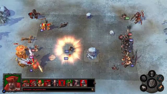 Heroes V кампания "Нашествие из преисподни" миссия 2 "Перерождение" смотреть онлайн