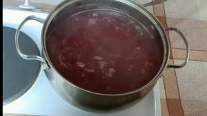Летний свекольный суп   ботвинья