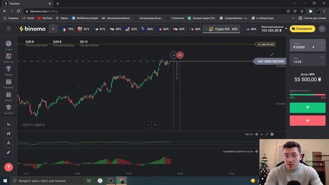 Вот Почему Ты Сливаешь Депозит на Биномо | Торговля Биномо смотреть онлайн