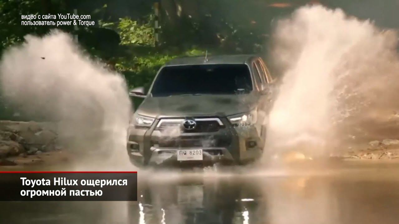 Toyota Hilux ощерился. Toyota Fortuner обновился вслед за родственником | Новости с колёс №954