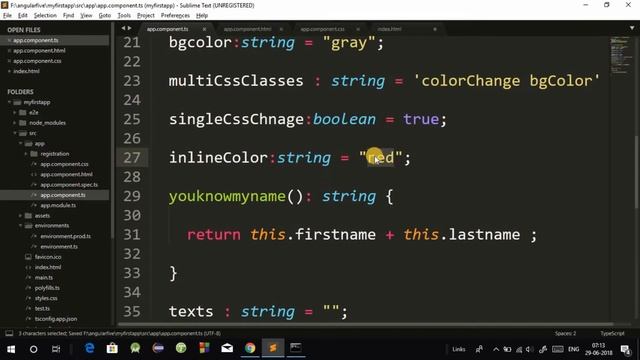 Angular 5 Tutorial in Hindi #10: Style Binding in Angular 5 in Hindi смотреть онлайн