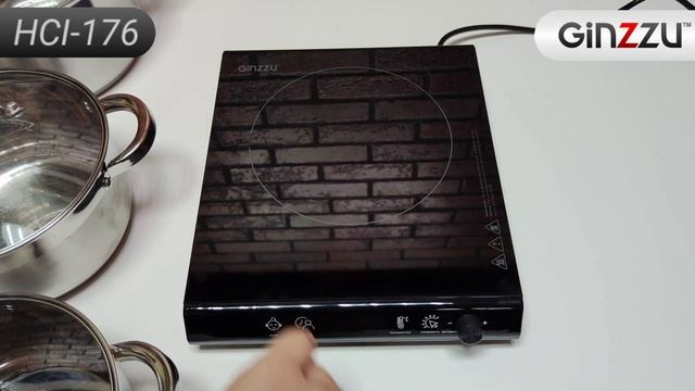 Обзор на варочную панель, индукционную от GINZZU. Model: HCI-176. смотреть онлайн