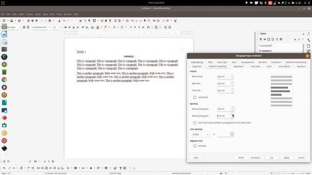 A simple video about How to use style in Libre Office смотреть онлайн