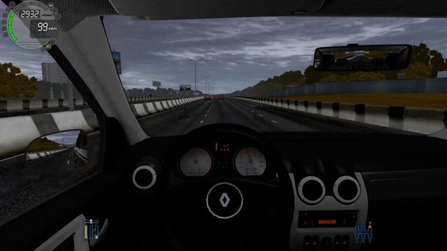 City Car Driving Test-Drive "Renault Logan" смотреть онлайн