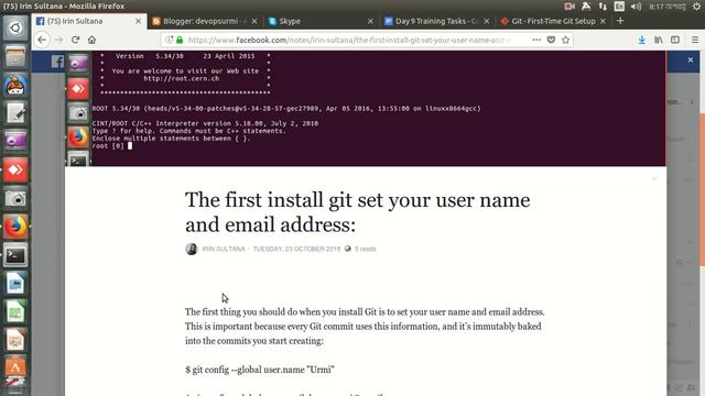 First time latest Git setup Ubuntu смотреть онлайн