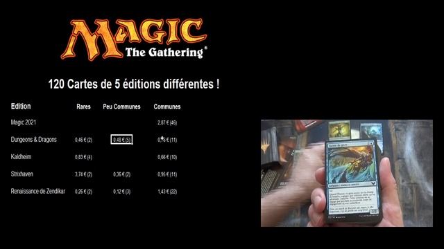 Analyse et cotations de l'ouverture du kit de démarrage de Magic The Gathering смотреть онлайн