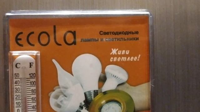 Ecola фото-магнит сувенир производителя с градусником / souvenir смотреть онлайн