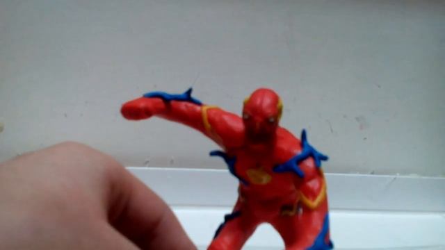 Обзор фигурки из пластилина: Флеш