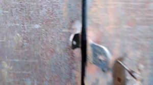 открыть реечный замок гаража