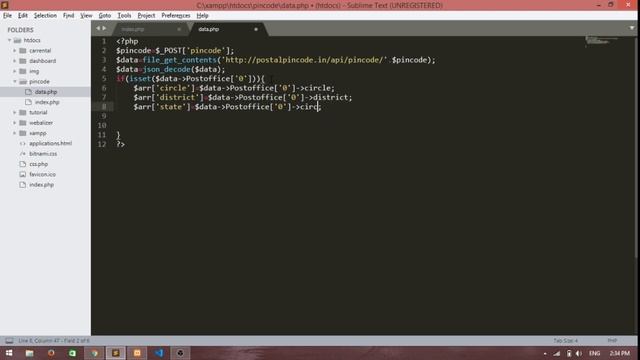 How to Automatic populate City district and State using Zip Code in php смотреть онлайн