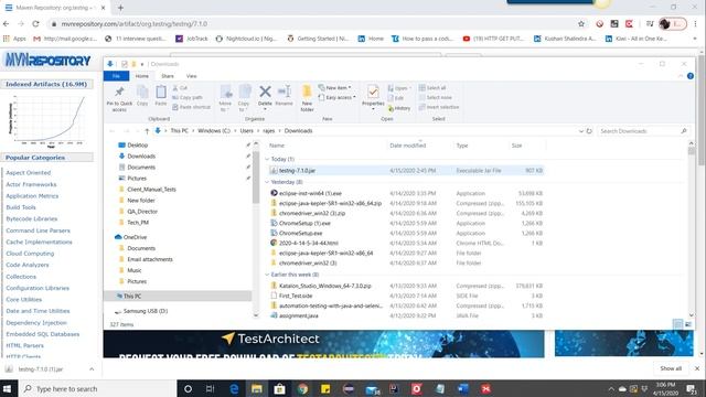 TESTNG - jar file addition to IntelliJ смотреть онлайн