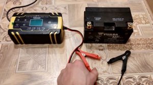 Разряд МОТО АКБ YUASA TTZ10S после зимовки