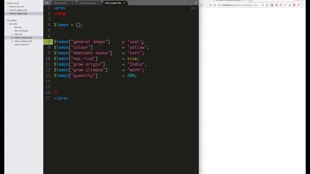 PHP | The Value Of Associative Arrays смотреть онлайн