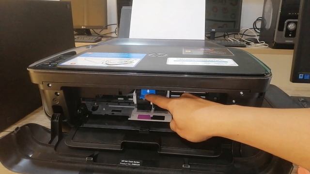 HP INK TANK WIRELESS 415 CARTRIDGE ERROR | CARTRIDGE REPLACEMENT | TAGALOG TUTORIAL смотреть онлайн