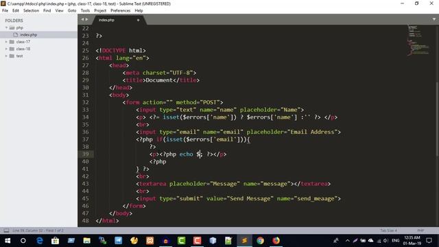 PHP - Part 33 ( mail function ) смотреть онлайн