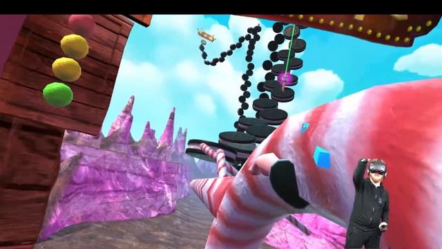 Sweet Escape VR: Climb and race various themed candy mountains on HTC Vive смотреть онлайн