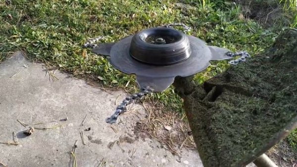 доработка триммера для жесткой растительности refinement of the trimmer for mowing hard vegetation