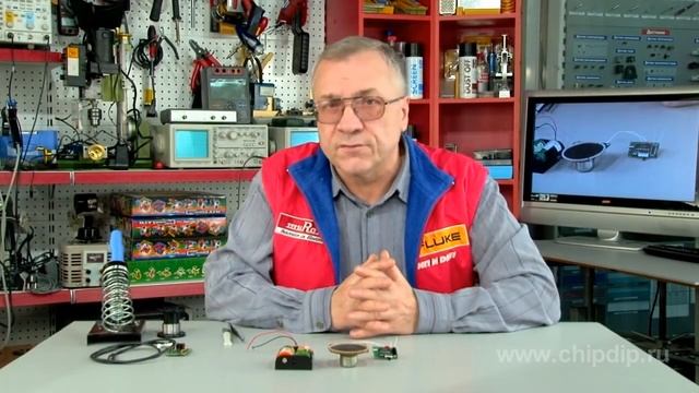 Музыкальный звонок на микросхеме УМС8-08. ... смотреть онлайн