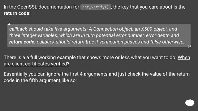 Validating client certificates in PyOpenSSL смотреть онлайн