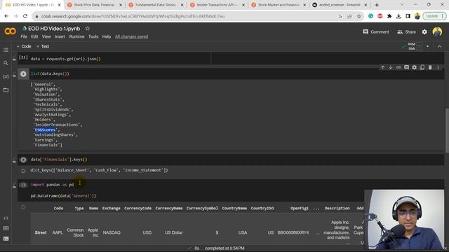 How to build Financial Dashboard using Streamlit & EODHD Python API ? смотреть онлайн