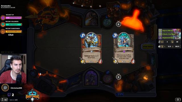 Hearthstone: My New Record | Hand Of Rafaam Is The Best One For Fire Fest-E.V.I.L | Blackrock Crash смотреть онлайн