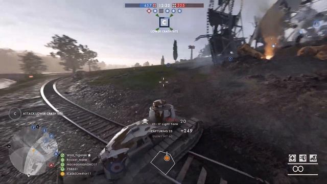 Battlefield 1 - Renault FT-17 Multiplayer Gameplay (53-0) смотреть онлайн