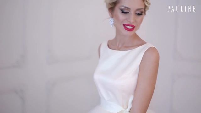 Короткое платье Кортни с верхней съемной юбкой от PAULAIN смотреть онлайн